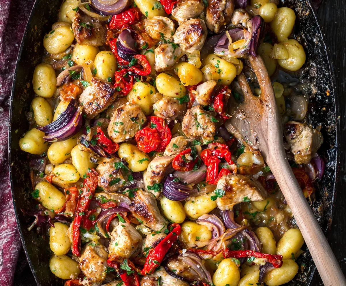 Sheet Pan Chicken Scarpariello Gets a Cozy Gnocchi Makeover