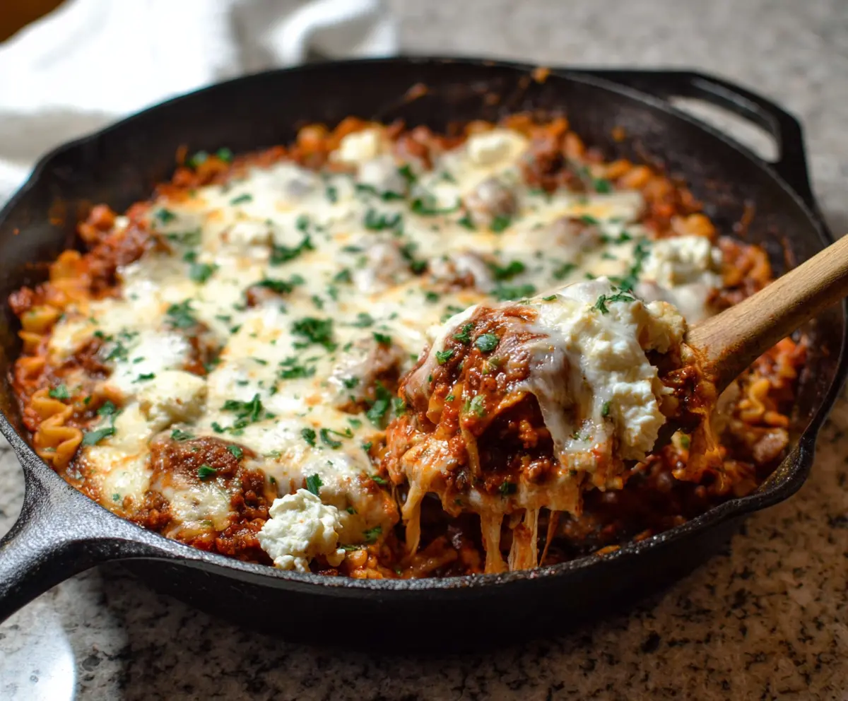 Skillet Lasagna