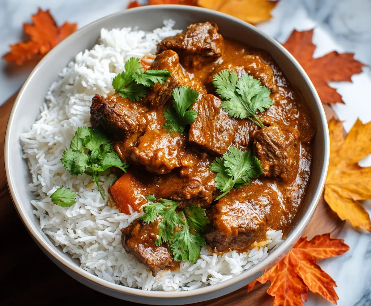 Slow Cooker Beef Coconut Curry