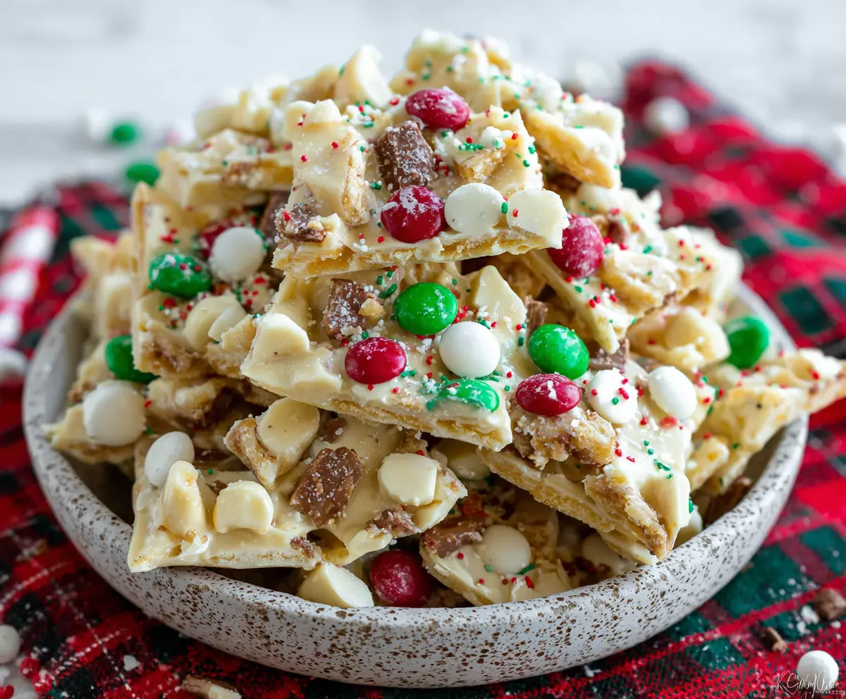White Chocolate Christmas Crack