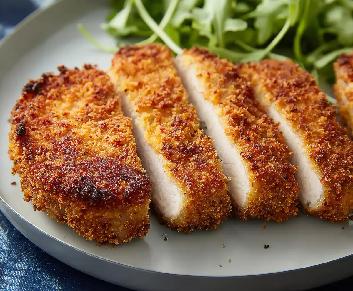 Breaded Air Fryer Pork Chops