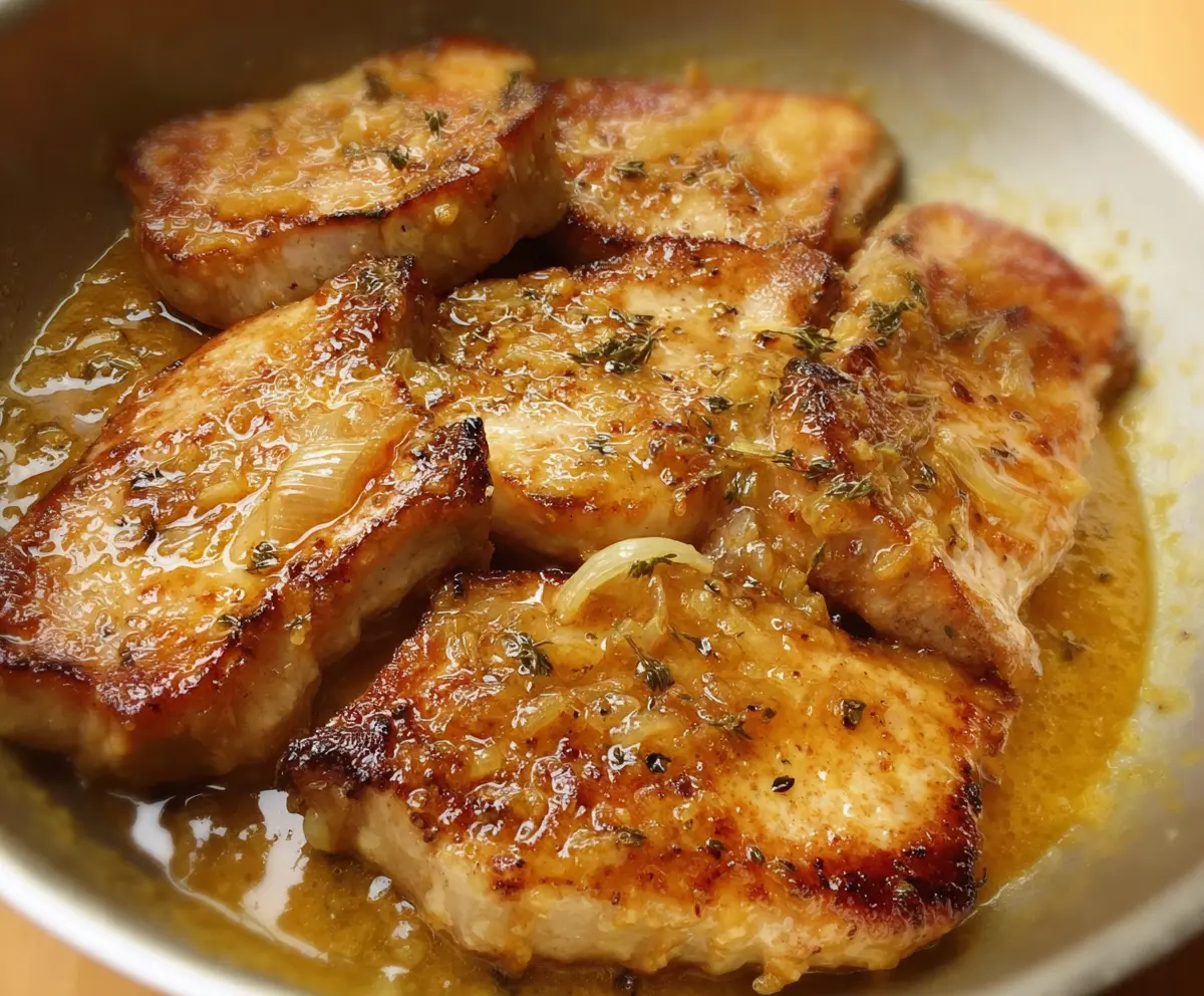 Honey Mustard Pork Chops