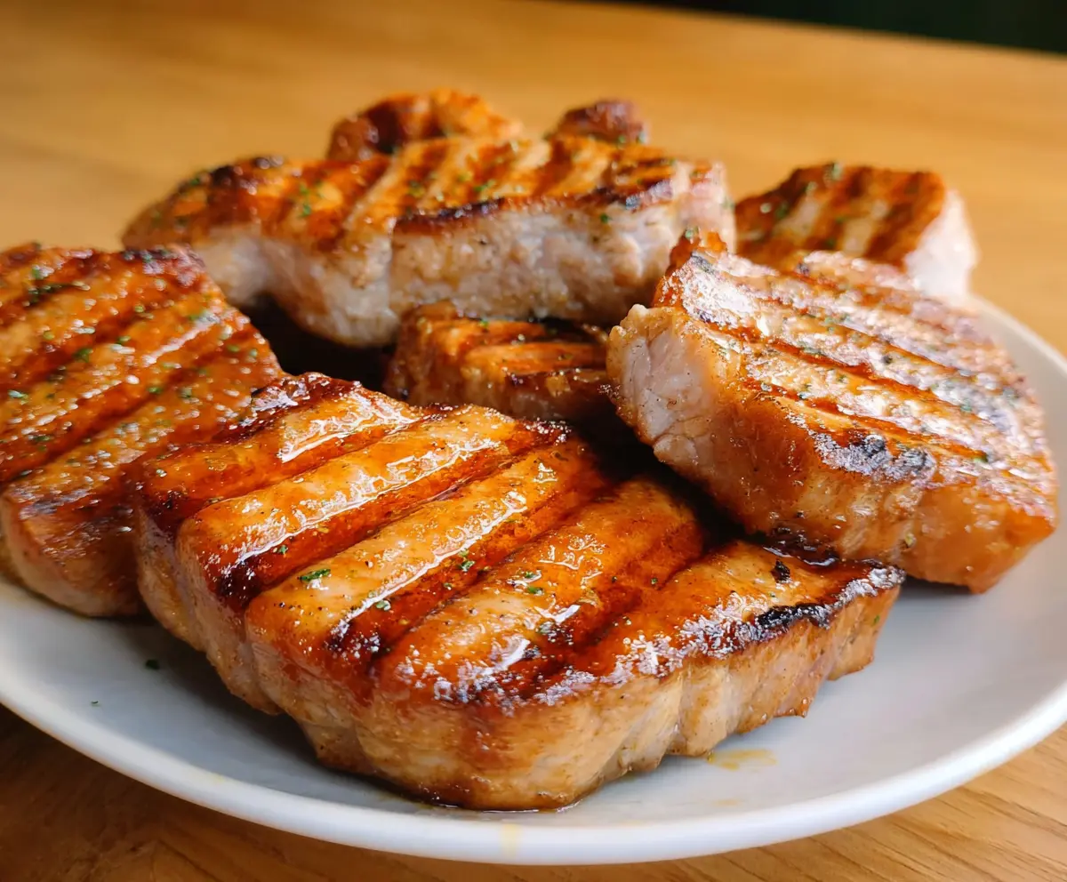 Juicy Grilled Pork Chops
