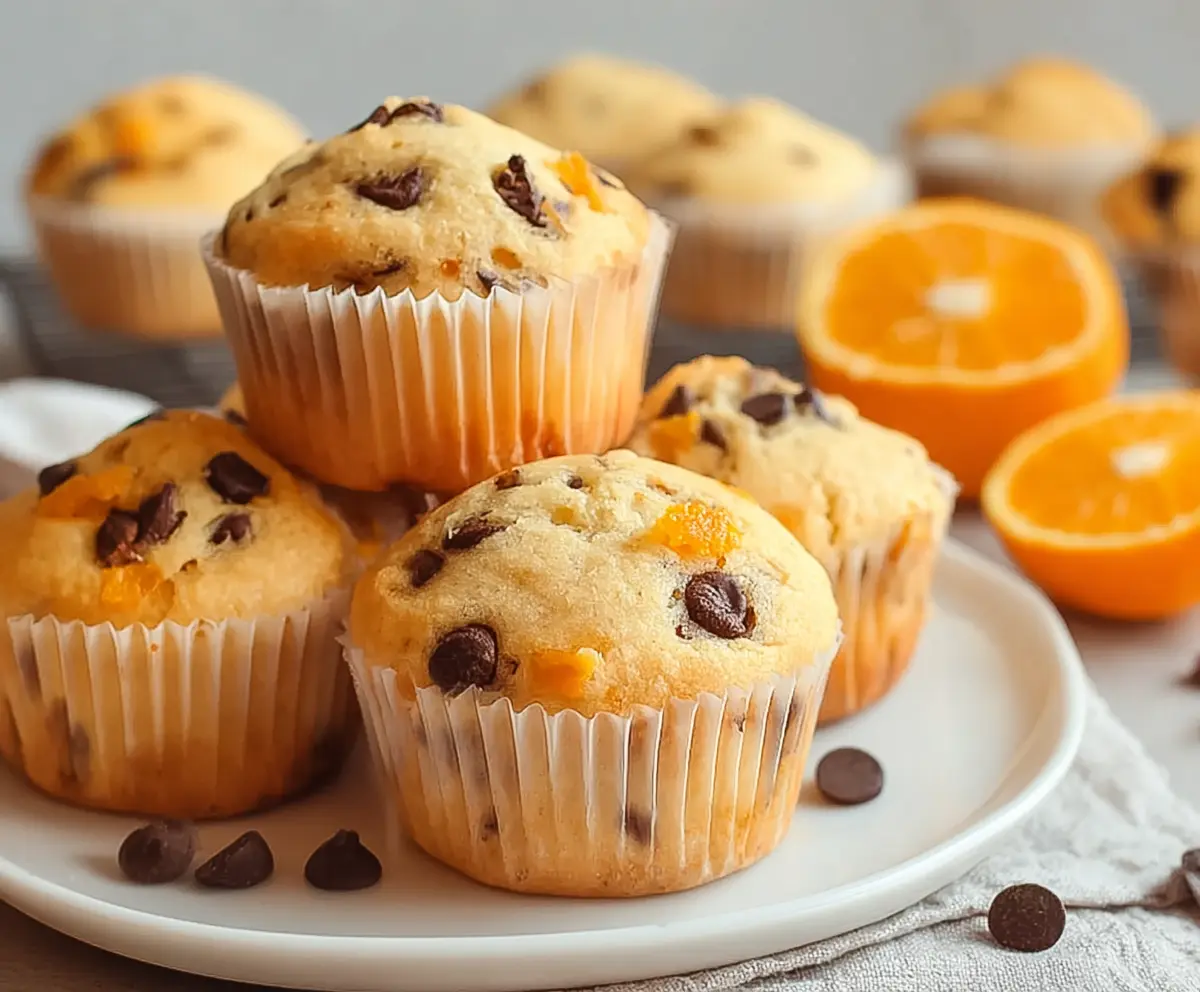 Orange Chocolate Chip Muffins