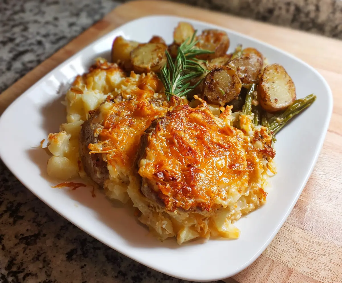 Pork Chop Potato Casserole