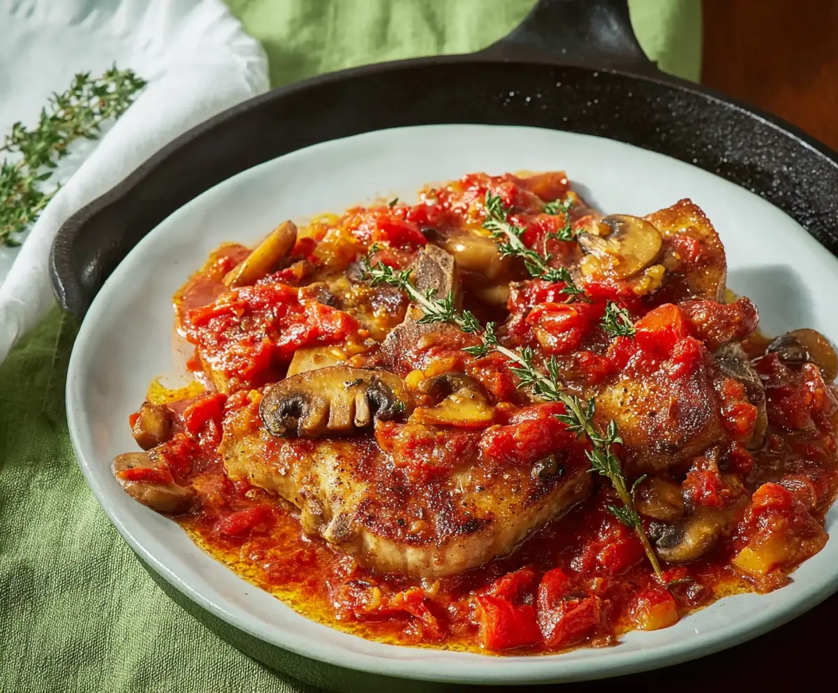 Pork Chops Italiano