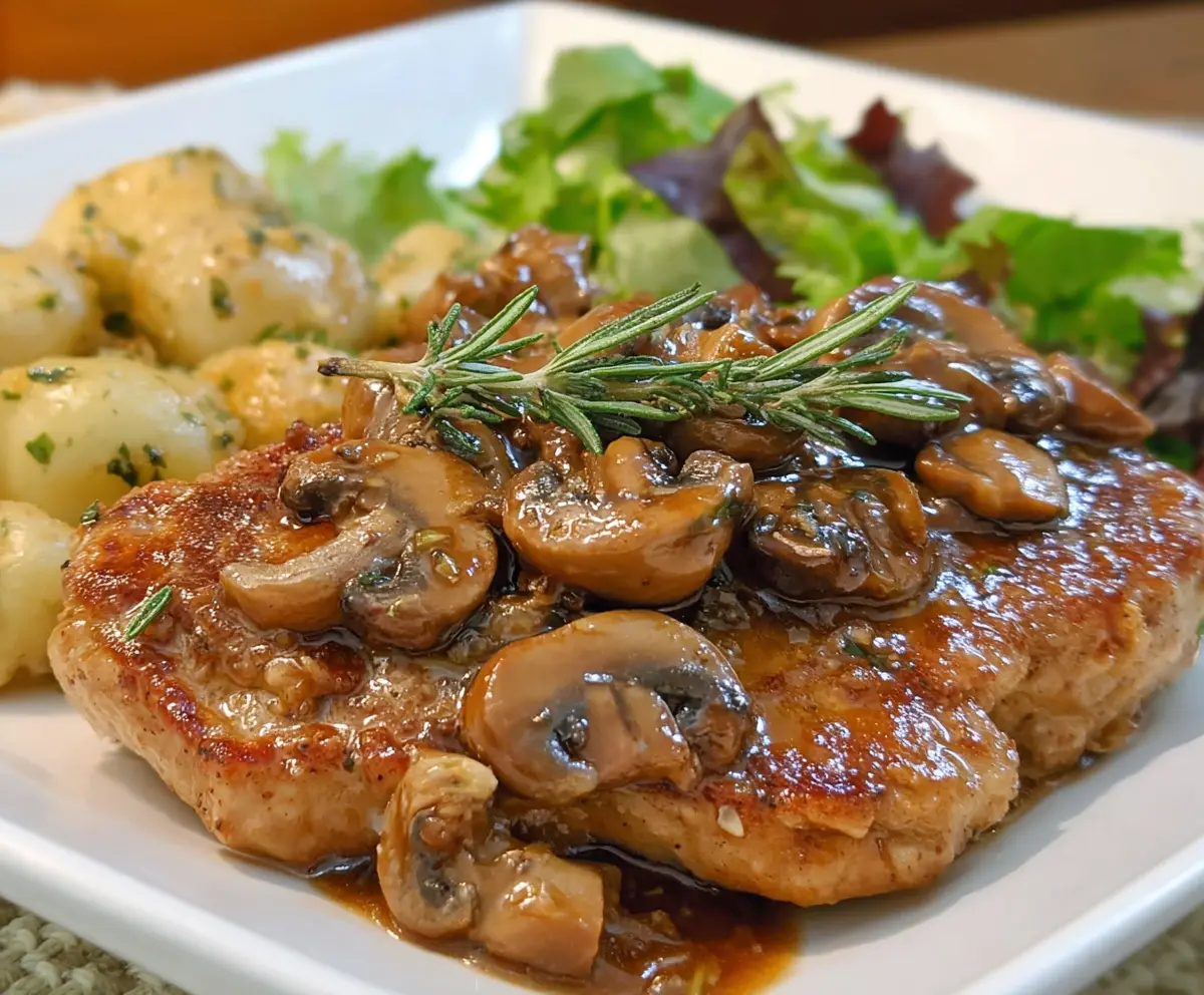 Pork Marsala
