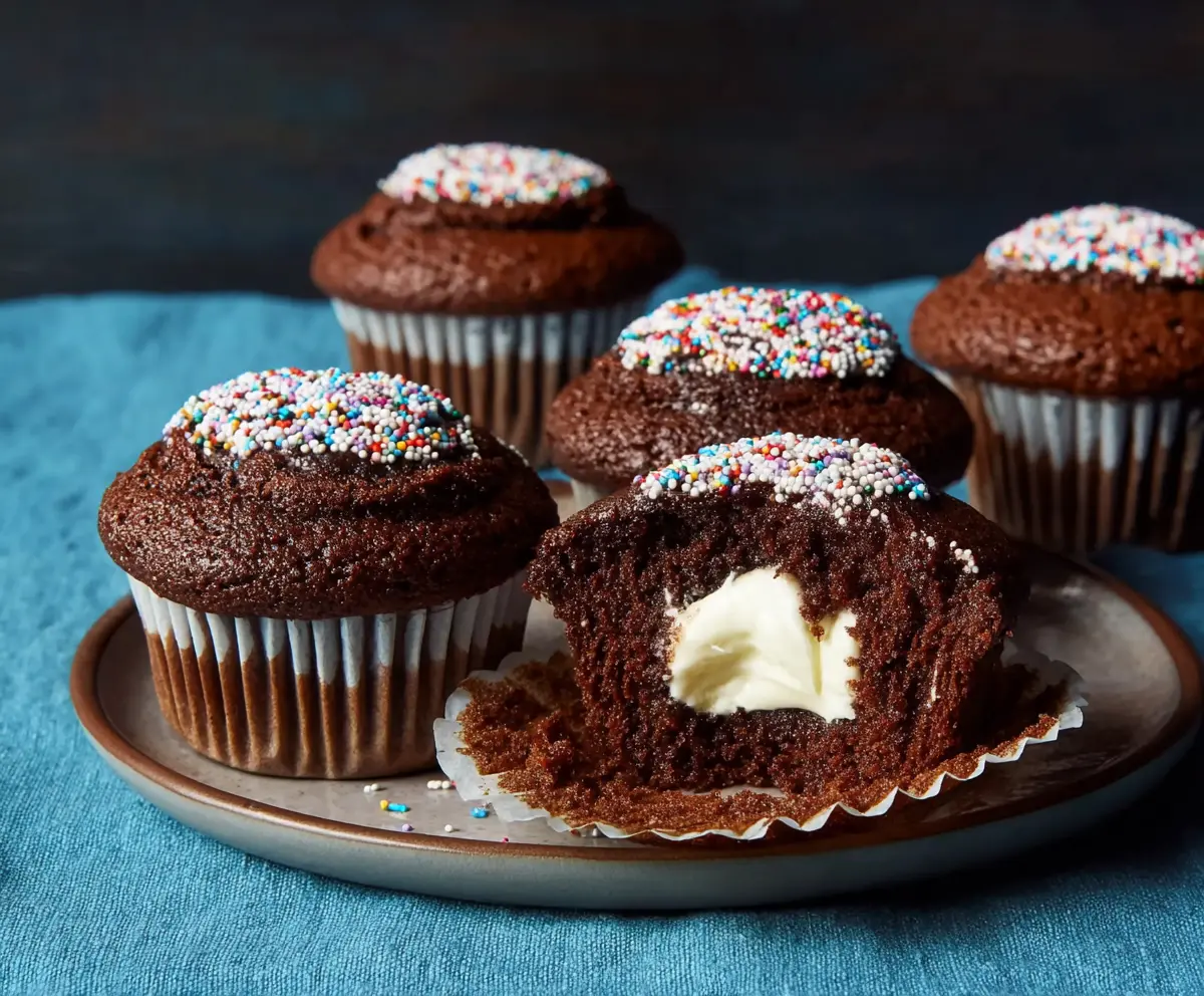 Cream-Filled Cupcakes
