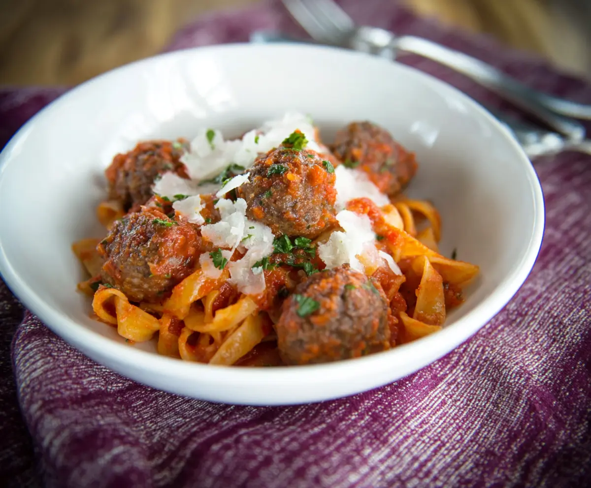 Pasta with Meatballs
