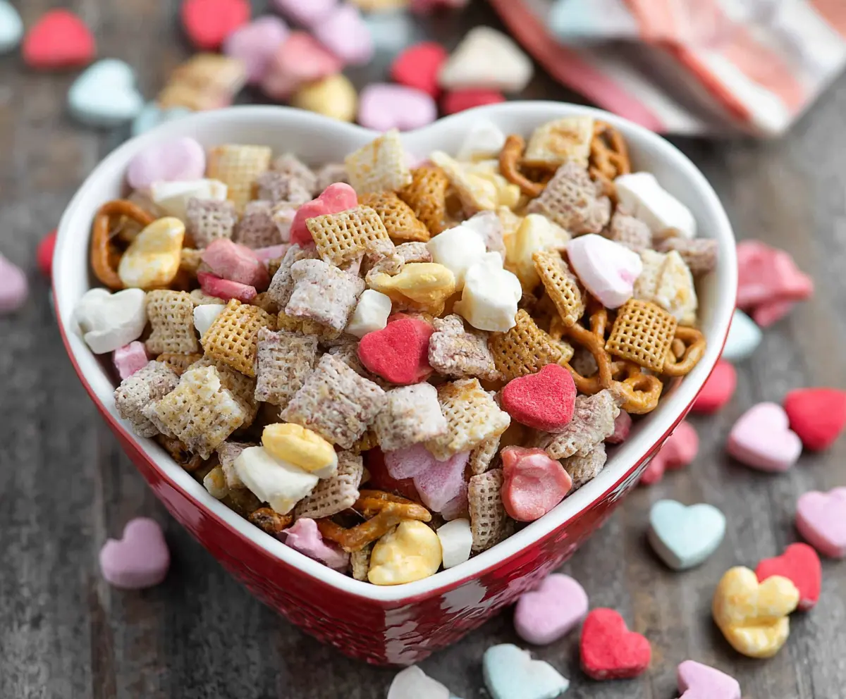Valentine Chex Mix