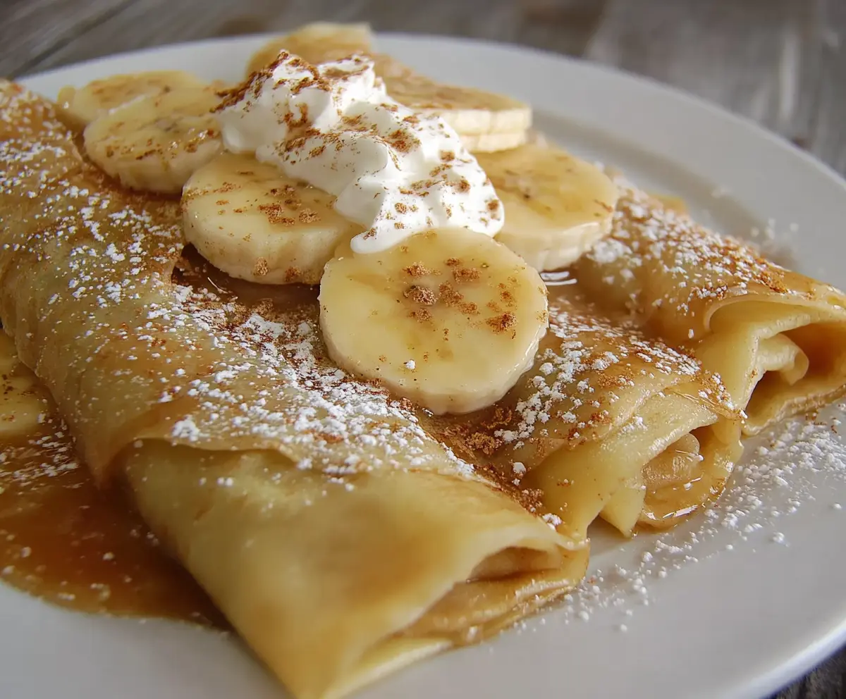 Banana Crepes