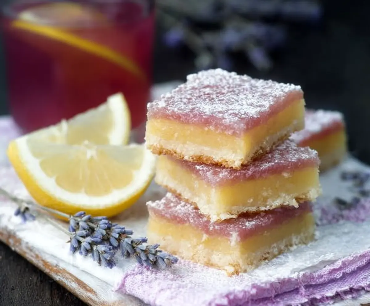 Lavender Lemon Bars Recipe