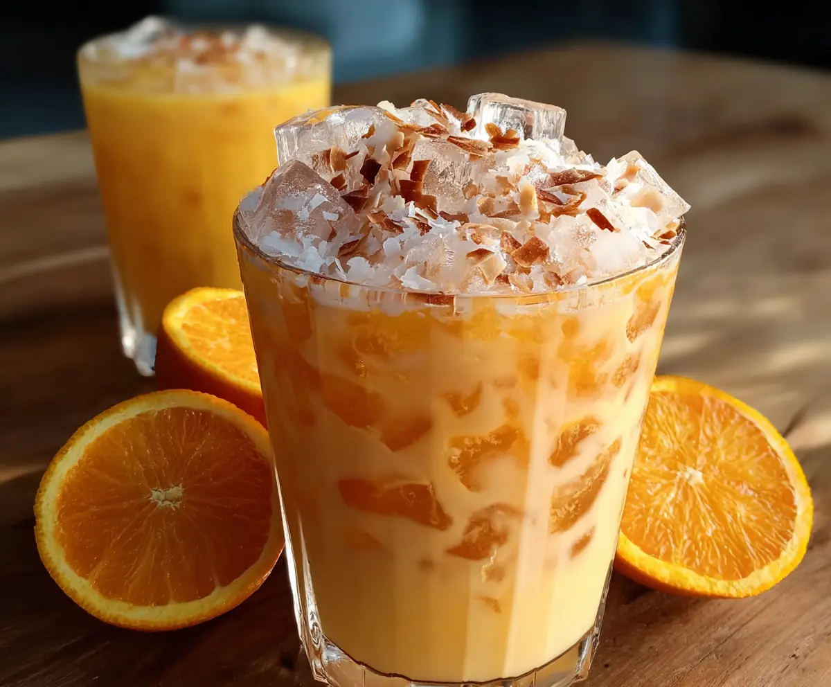 Refreshing Coconut Orange Glow