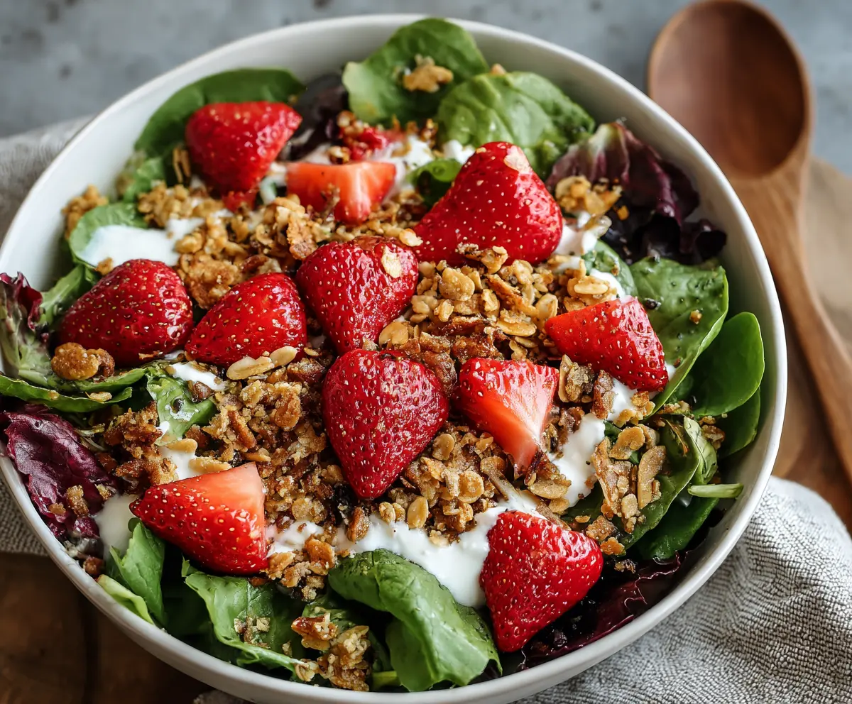 Strawberry Crunch Salad