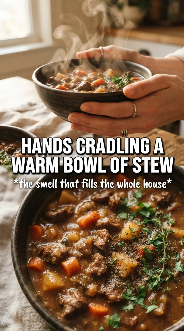 Crock Pot Beef Stew hearty savory slow-cooked